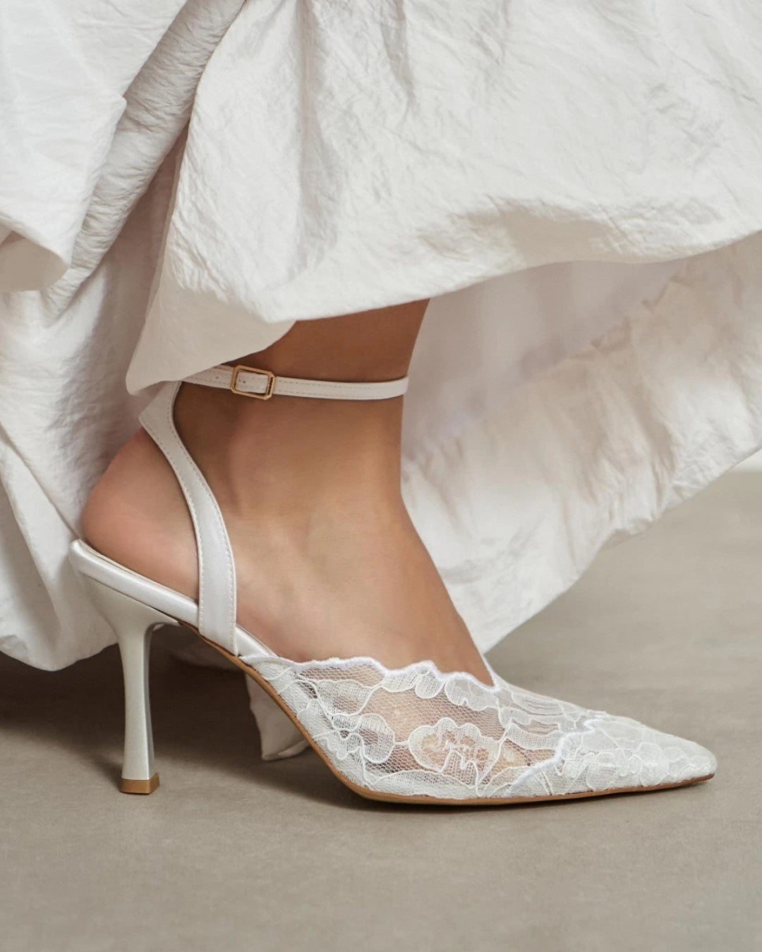 Faiz Insipred Lace Pumps