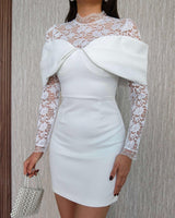 Feminine Aura Lace Dress