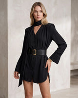Feminine Blouse + Belt
