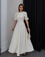 Feminine Flow Polka Dress