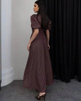 Feminine Flow Polka Dress