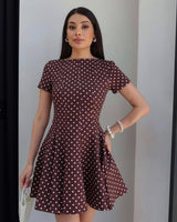 Flirt & Flair Polka Dress