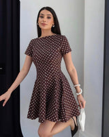 Flirt & Flair Polka Dress