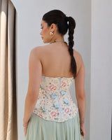 Floral Corset Top