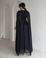 Flow Cape Dress