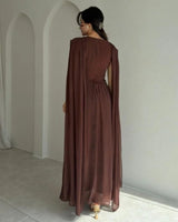 Flow Cape Dress