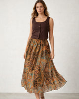 Flow Midi Skirt