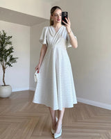 Flowy Polka Dress