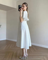 Flowy Polka Dress