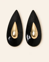 Gilded Teardrop Earrings