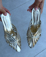 Glam Heeled Mules