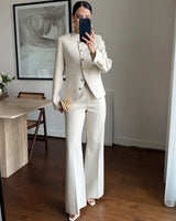 Gold Button Tailored Suit