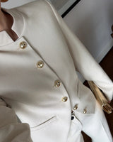 Gold Button Tailored Suit
