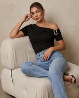 Gold Detail Top
