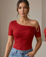 Gold Detail Top