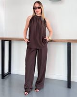 Halter Neck Chic Set