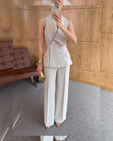Halter Neck Tailored Suit