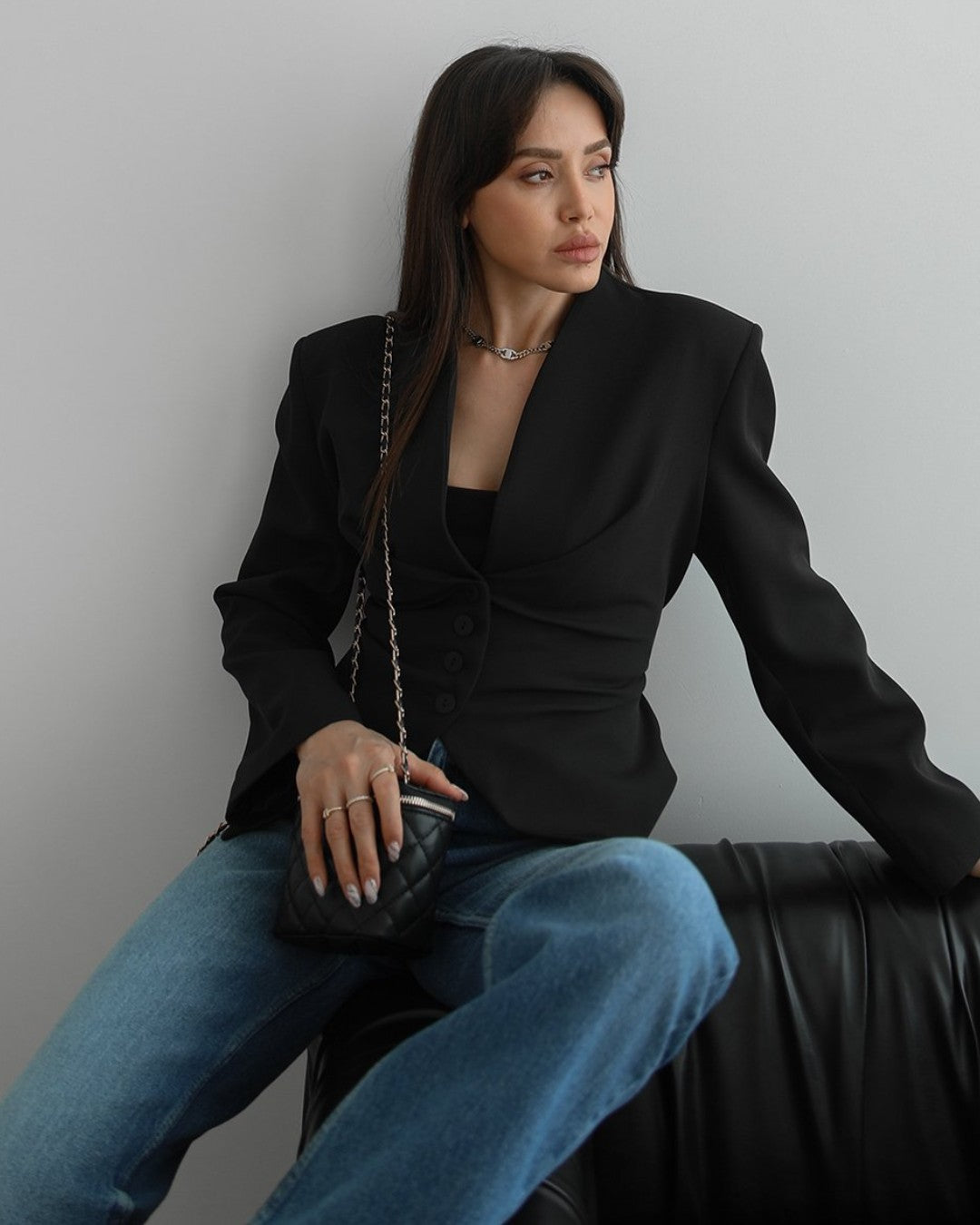 Hourglass Cut Blazer