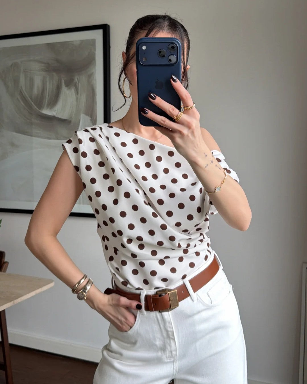 Iconic Polka Top