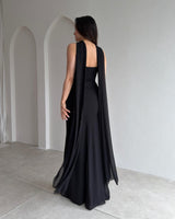 Isabella Scarf Maxi Gown
