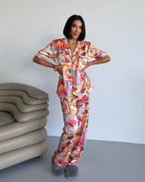 Island Postcard Pajama