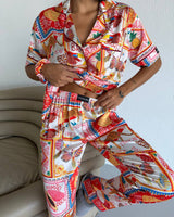 Island Postcard Pajama