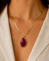 Jewel Pendant Necklace