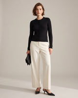 Knit Button-Front Top