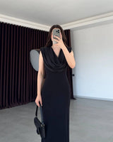 La Nuit Maxi Evening Dress