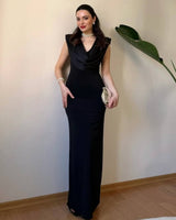 La Nuit Maxi Evening Dress