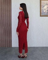 Lace Éclat Dress