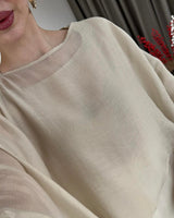 Layered Cape Flow Top