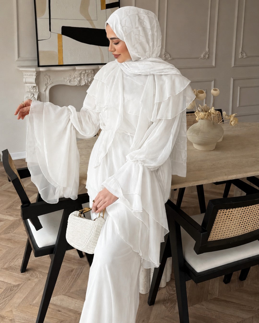 Layered Ruffle Flow Set
