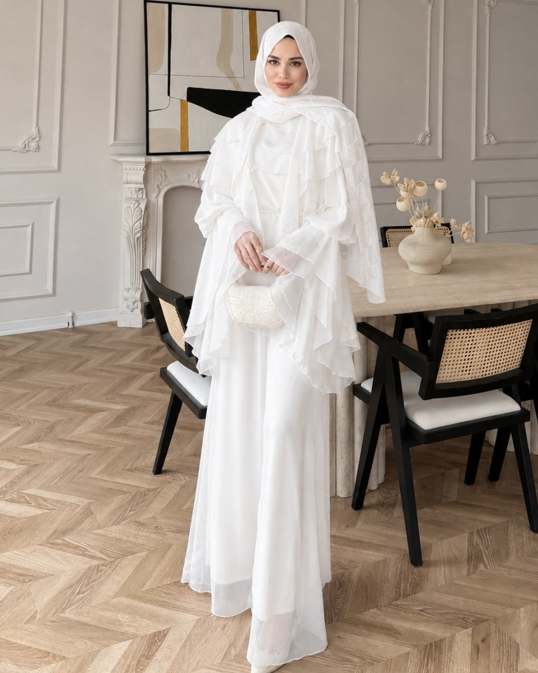Layered Ruffle Flow Set