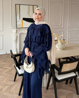 Layered Ruffle Flow Set