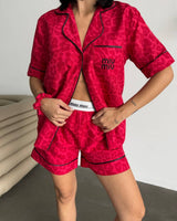 Leopard Glow Pajama's Collection