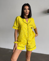 Leopard Glow Pajama's Collection