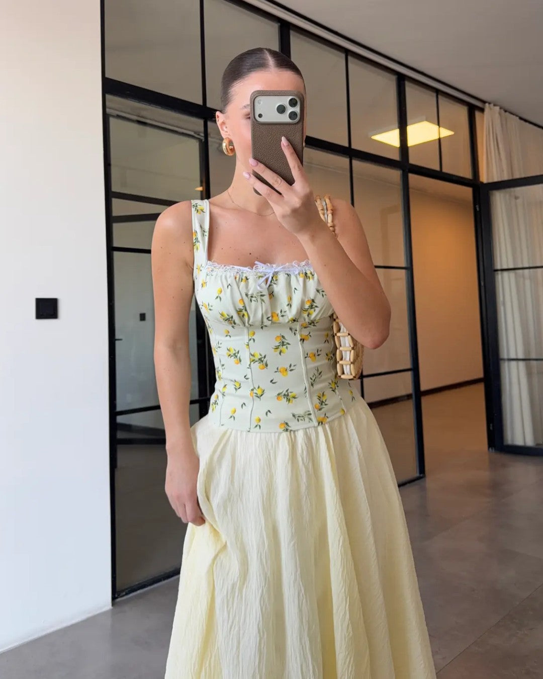 Limoncella Corset Top