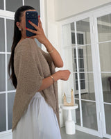 Lumière Shimmer Poncho Top