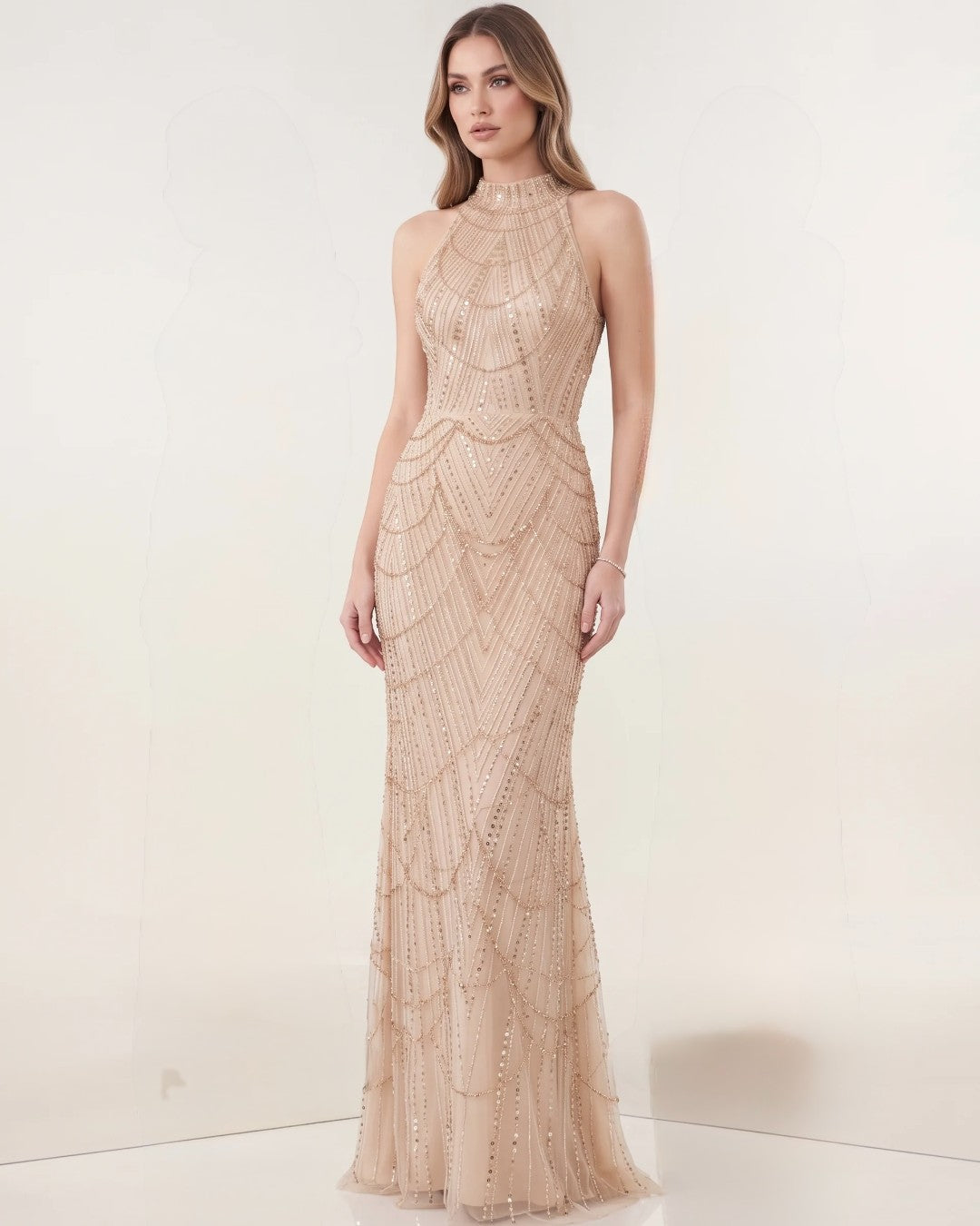 Lumina Cascade Gown