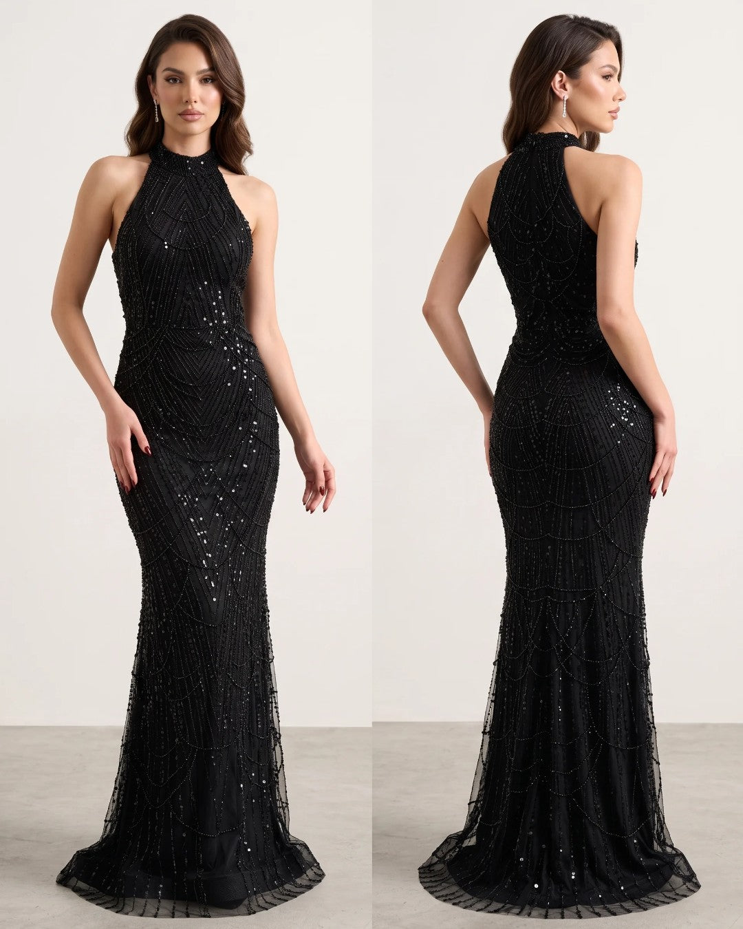 Lumina Cascade Gown