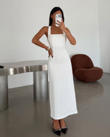 Lureva Square-Neck Dress