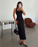 Lureva Square-Neck Dress