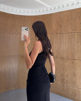 Luxe Halter Midi