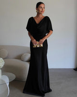 Luxe Satin Maxi Gown