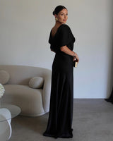 Luxe Satin Maxi Gown