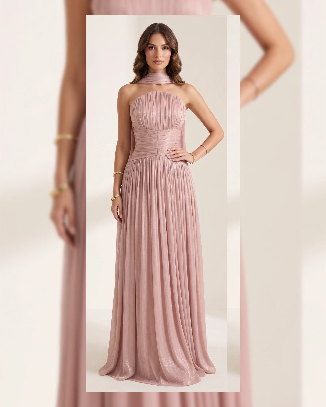 Luxury Maxi Evening Dress