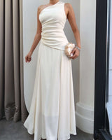 Lyra One-Shoulder Maxi Dress