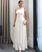 Lyra One-Shoulder Maxi Dress