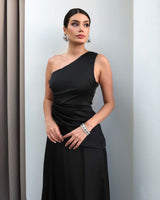 Lyra One-Shoulder Maxi Dress